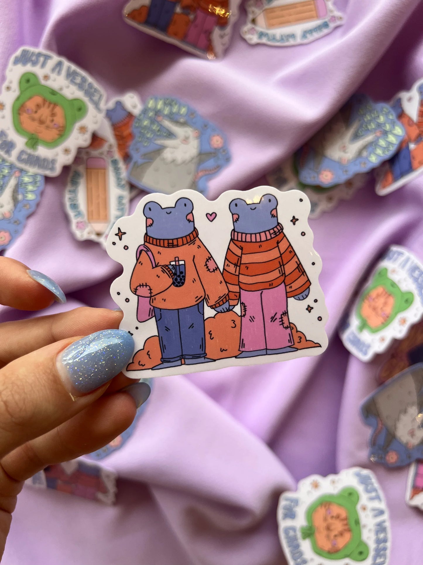 Jollie Ollie Froggy Friends Sticker