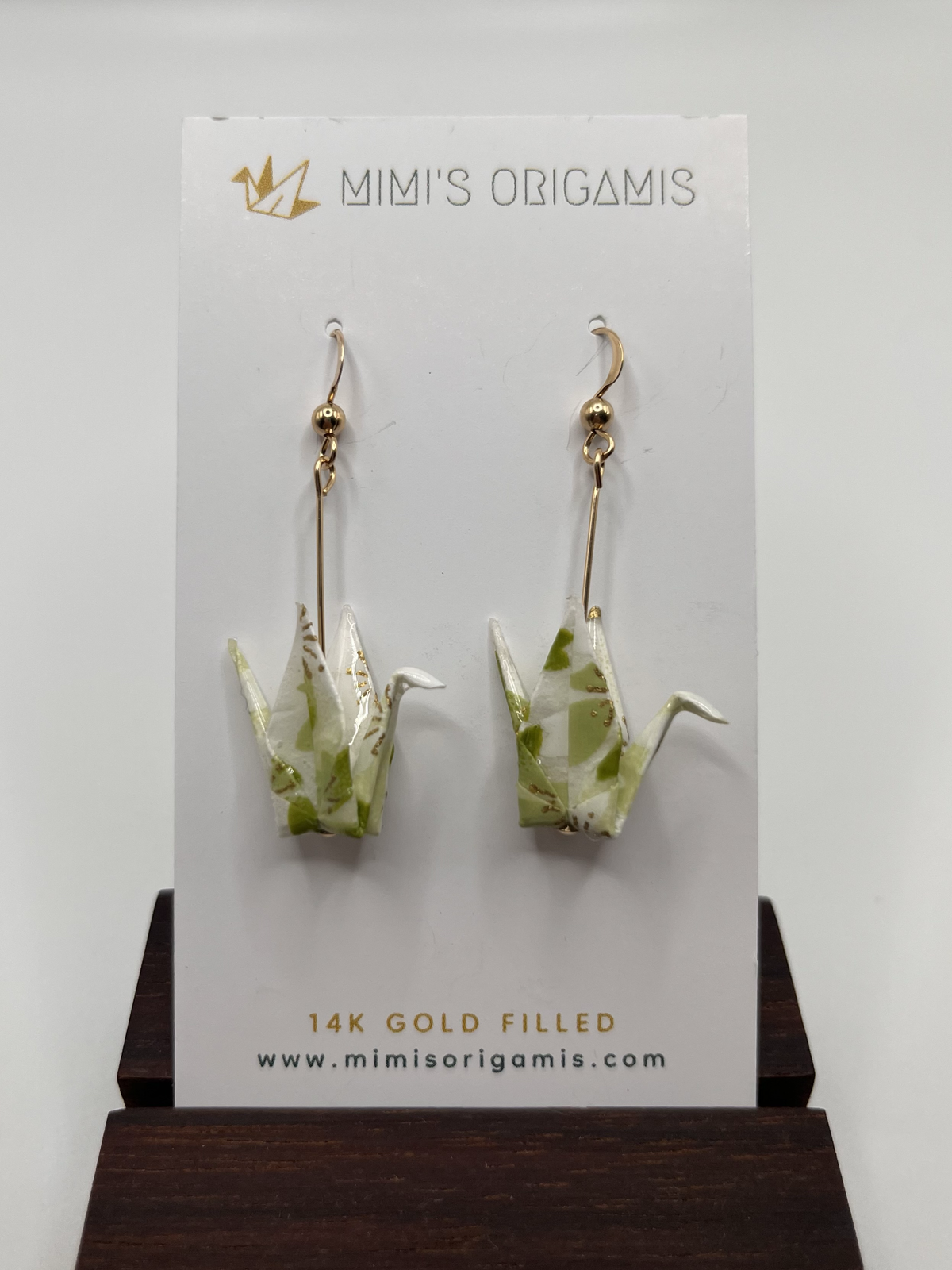 Mimi's Origamis Small Crane Earrings