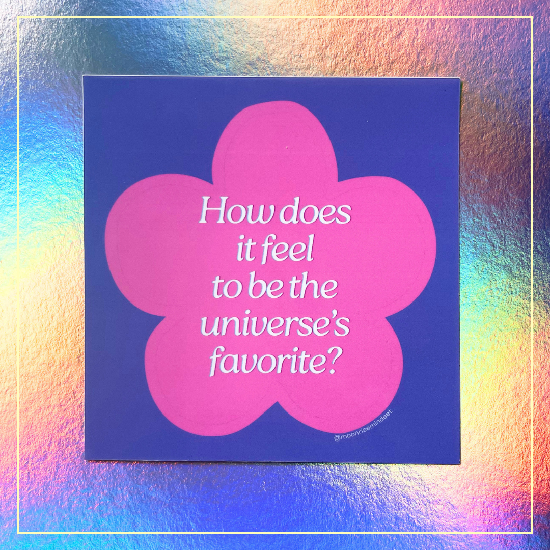 Moonrise Mindset Universe's Fave Sticker
