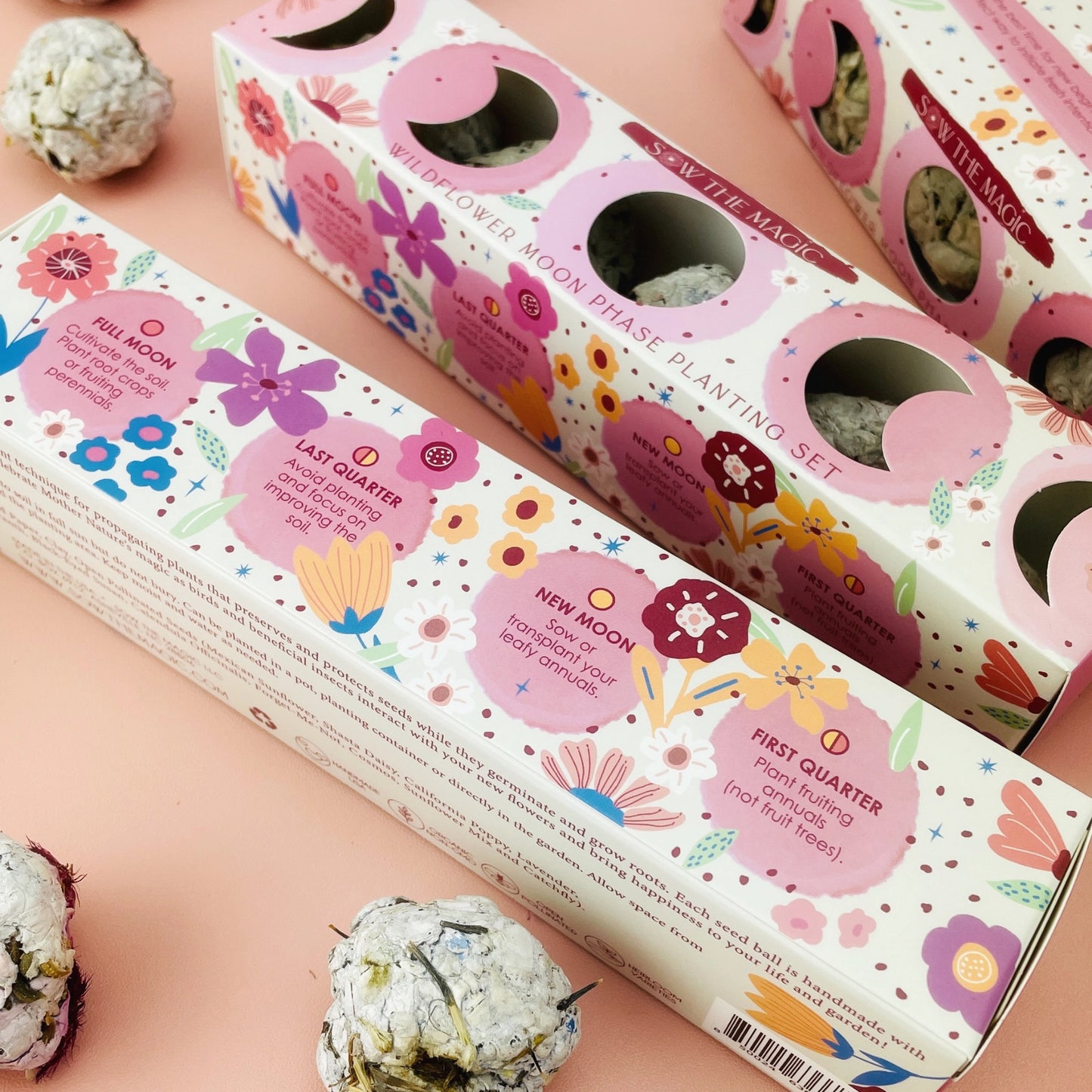 Sow The Magic Moon Phase Planting Set : Wildflower
