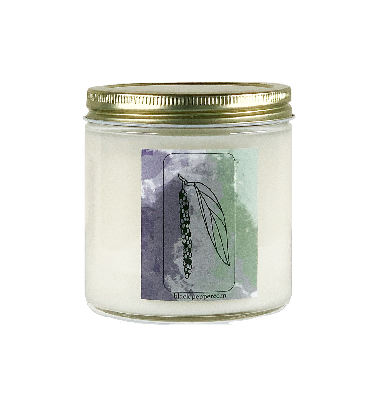 Black Peppercorn Candle hand-poured in Austin Texas
