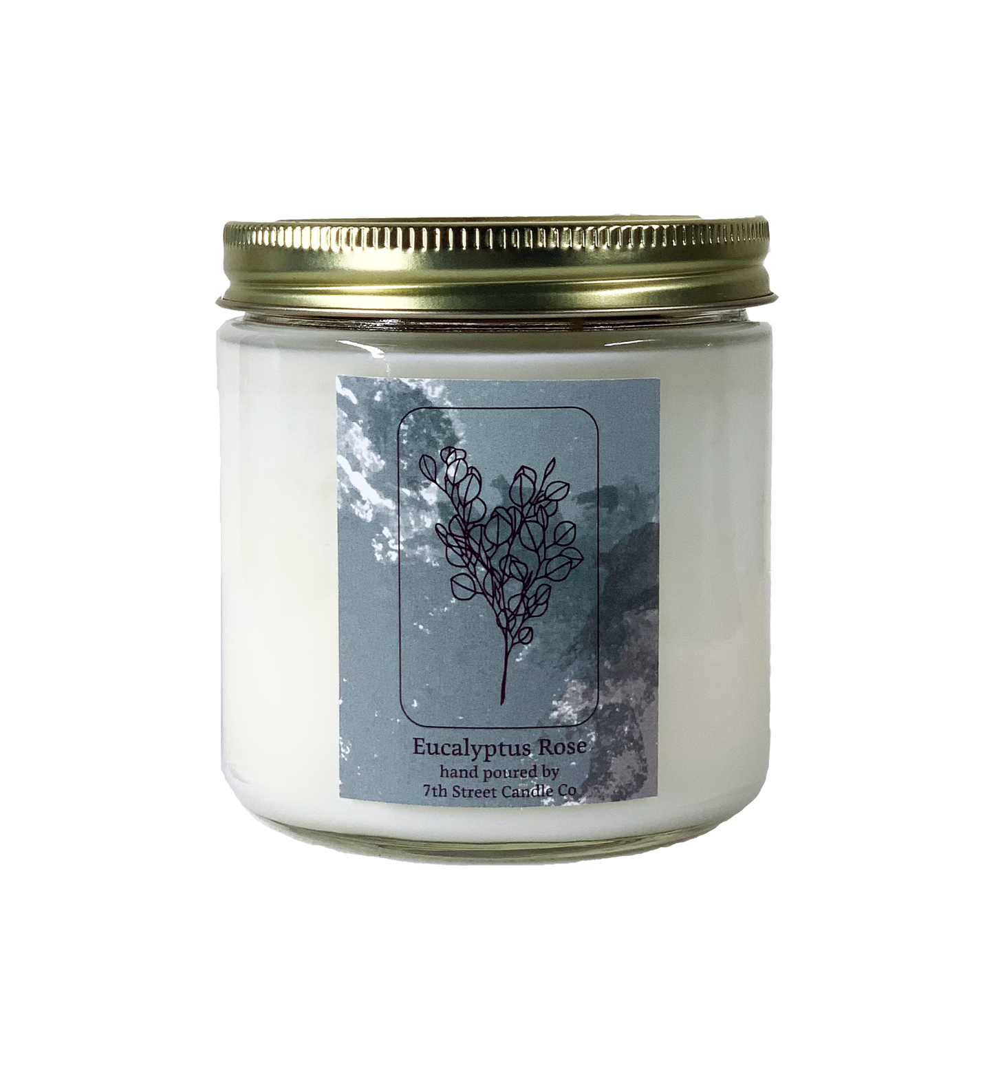 Eucalyptus Rose Candle