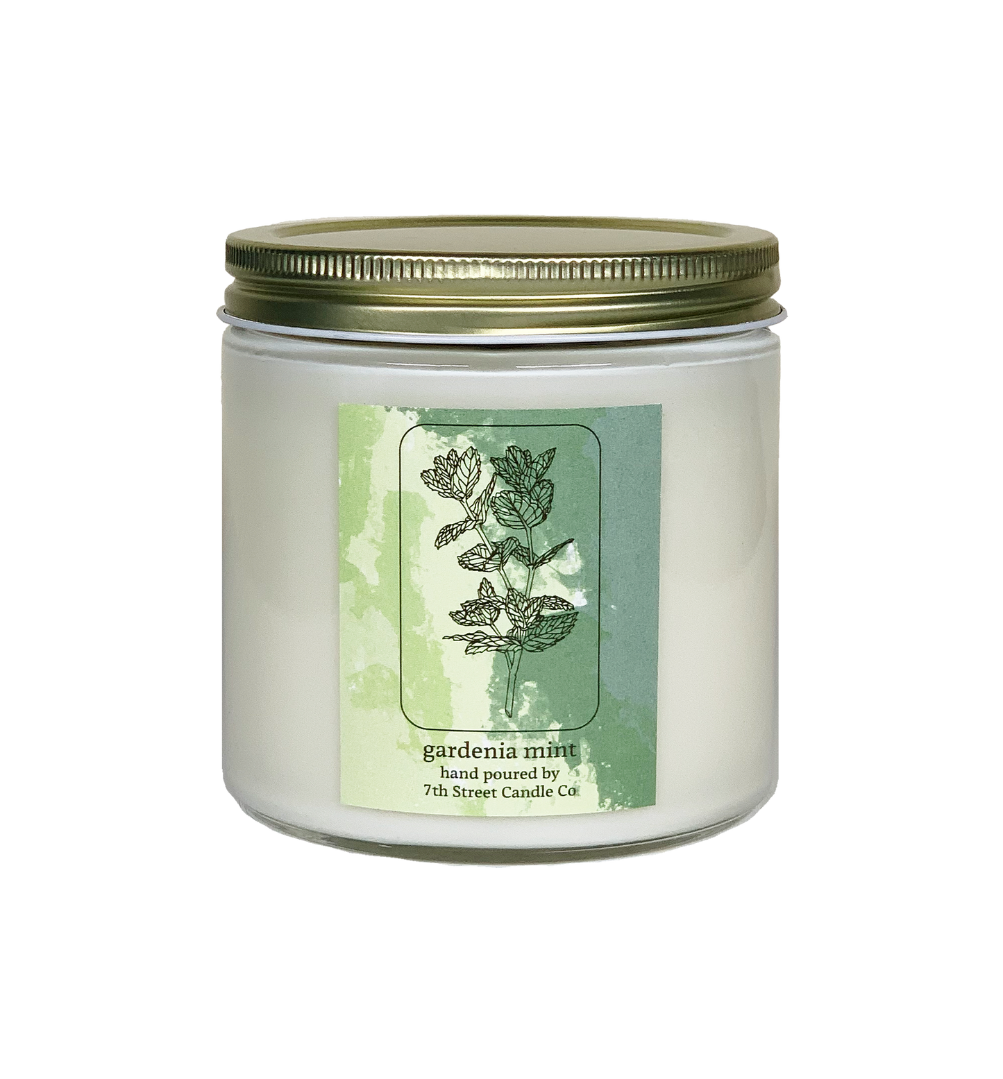 gardenia mint candle