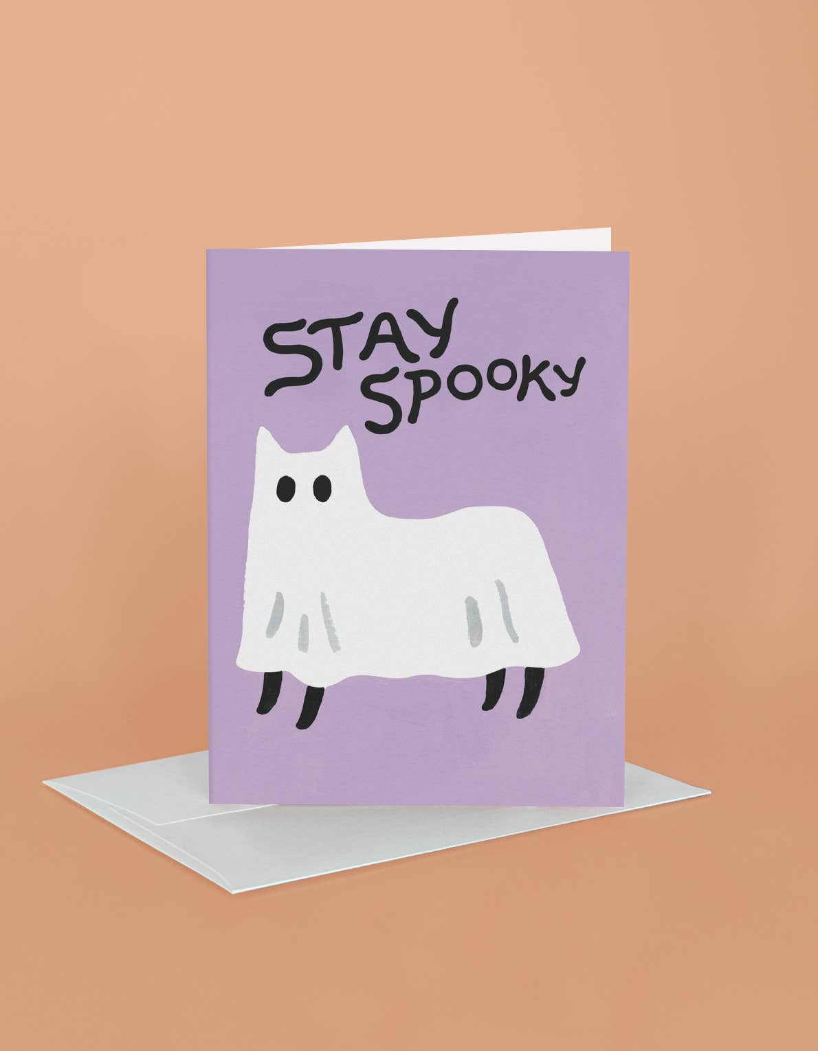 Idlewild Co. Ghost Cat Greeting Card