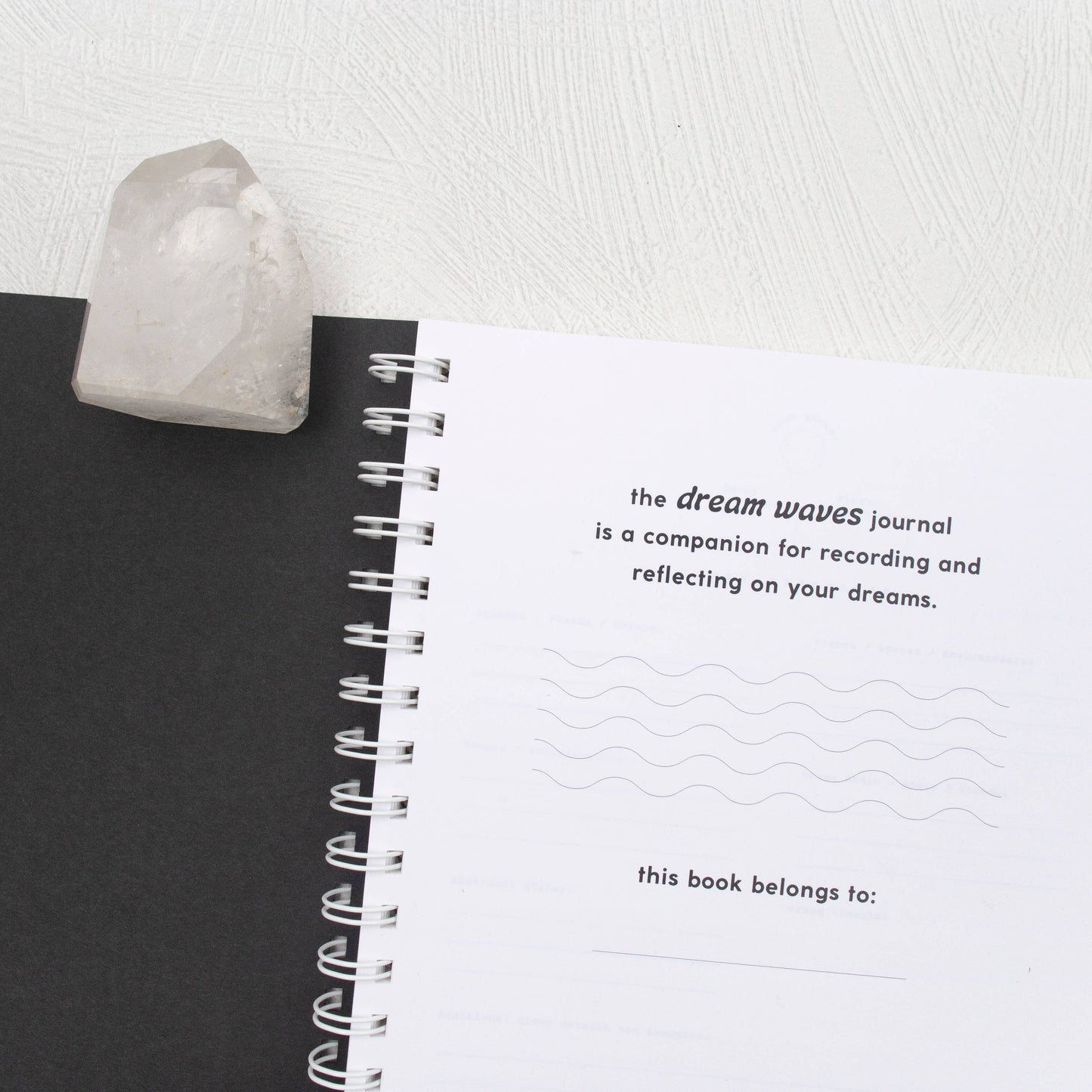 Worthwhile Paper Dream Waves Guided Journal