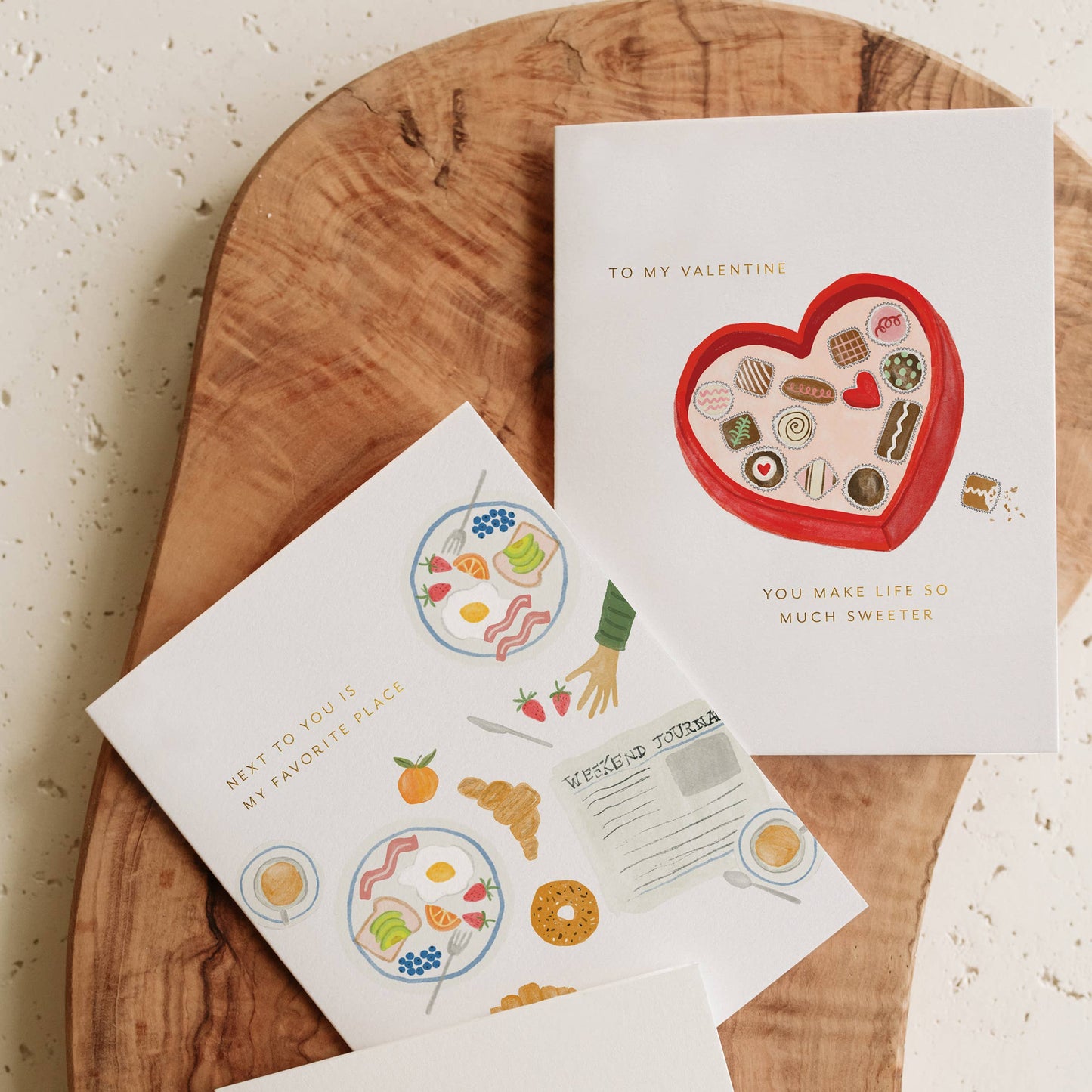 Ramona + Ruth Chocolate Valentine Card