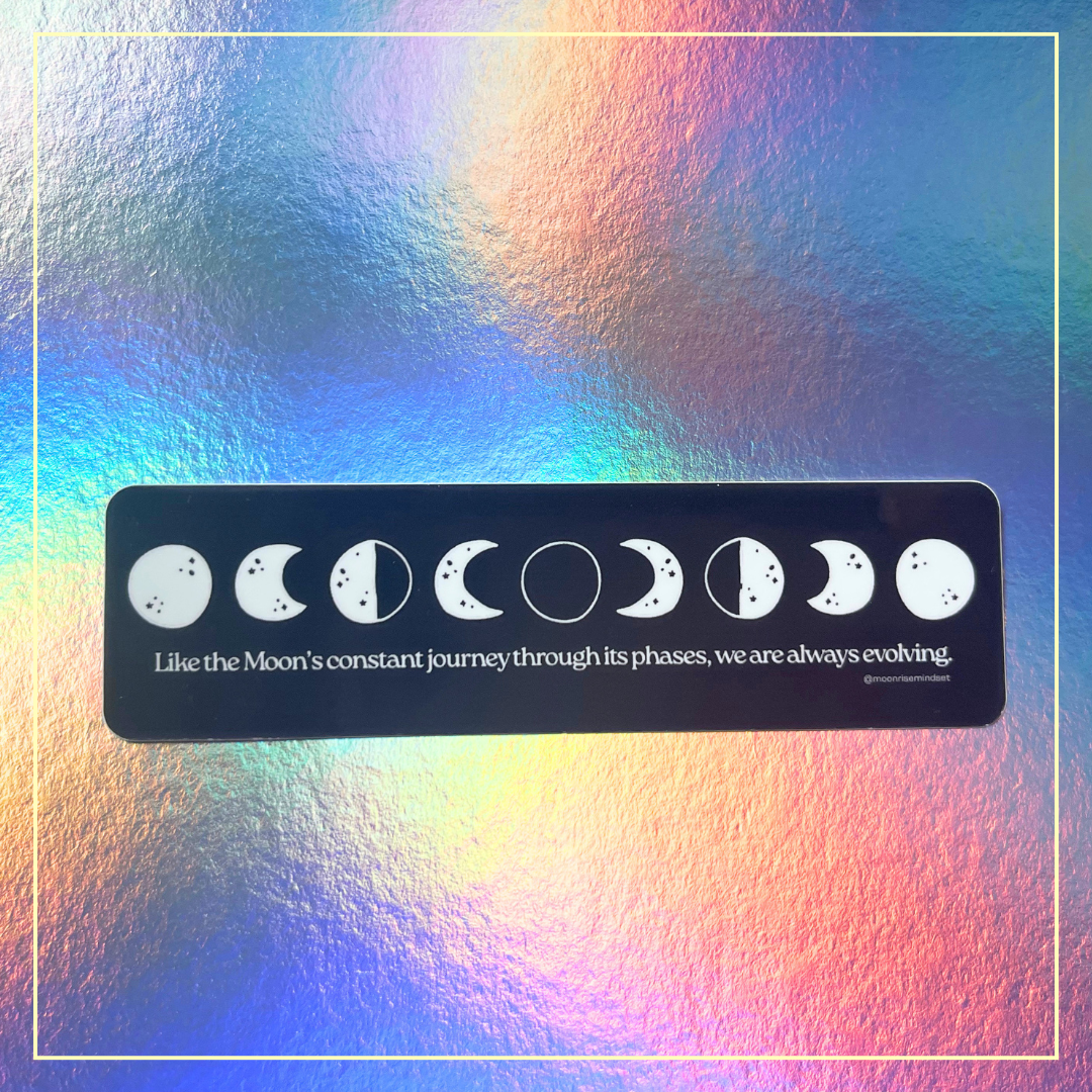 Moonrise Mindset Moon Phases Sticker