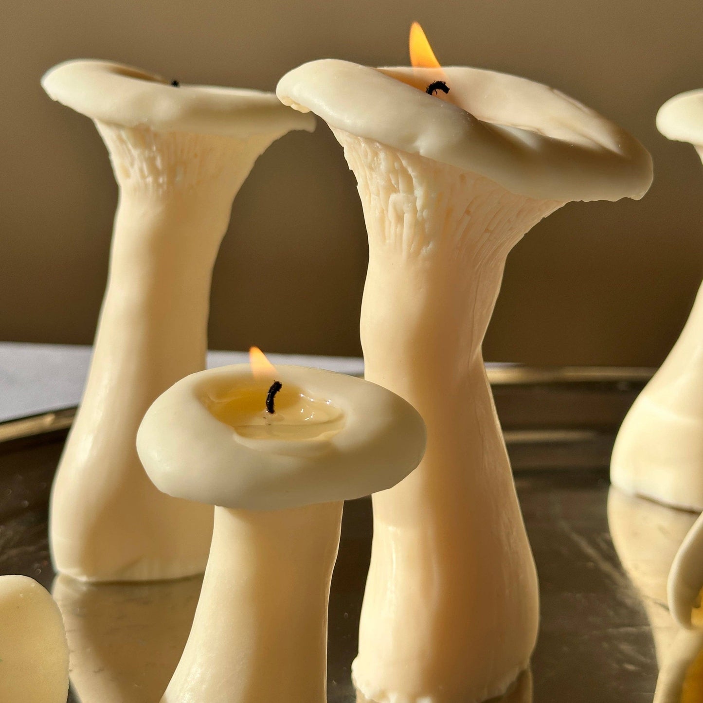 Scandles Mushroom Candle