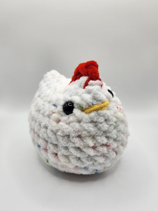 Karmigurumi Confetti Hen Plushie