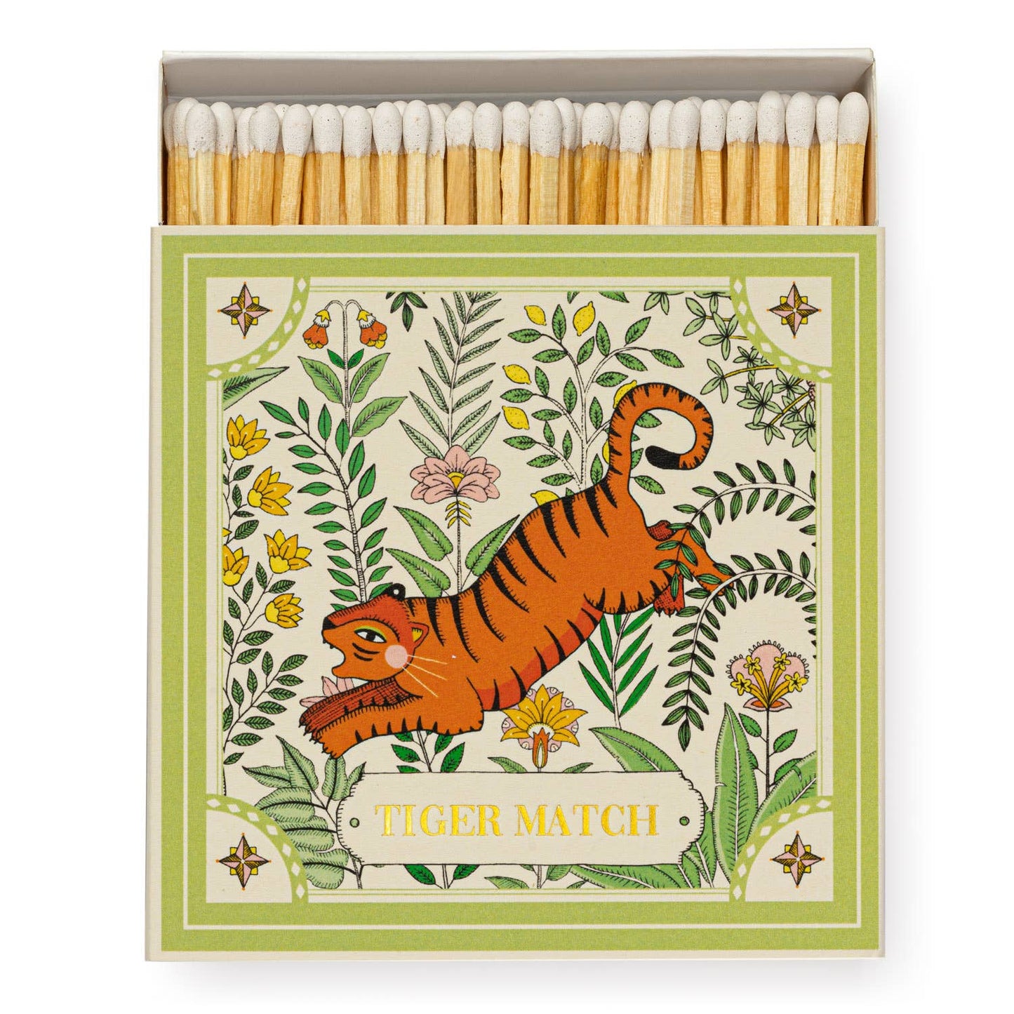 Archivist Gallery Square Matches : Green Tiger