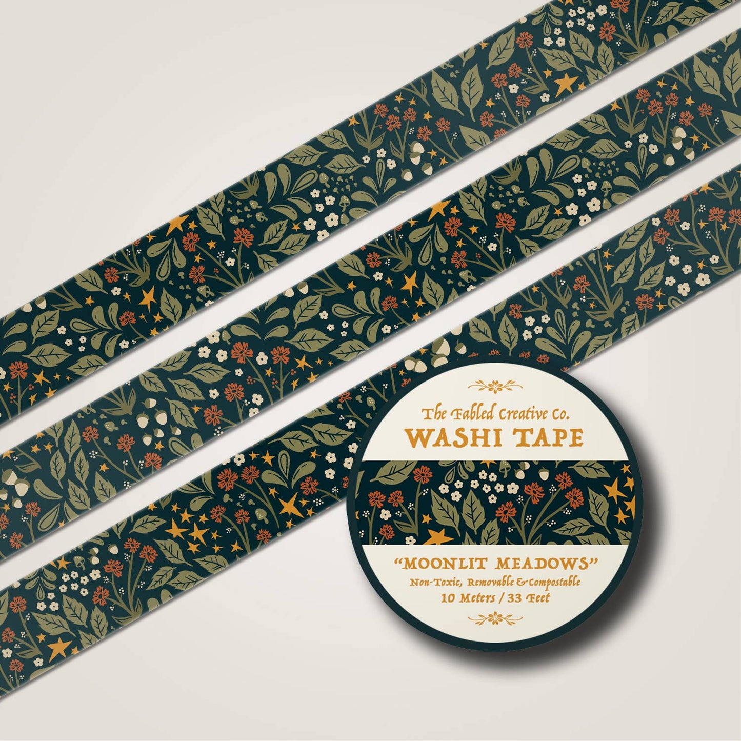 The Fabled Creative Co. Moonlit Meadows Washi Tape
