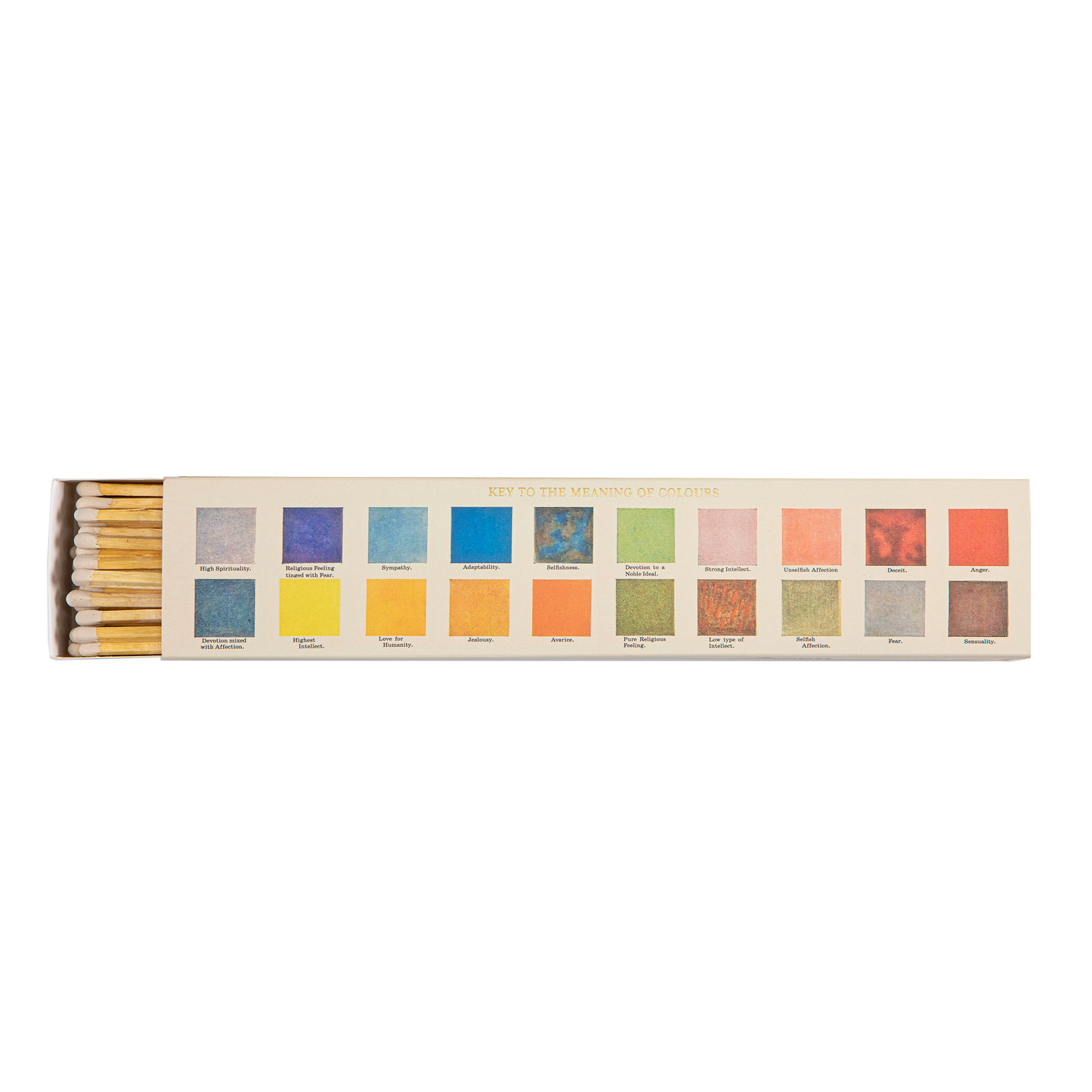 Archivist Gallery Long Matches : Meaning of Colour