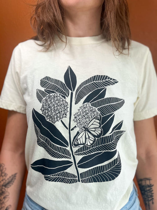 Pie Chart Press Monarch Tee Shirt