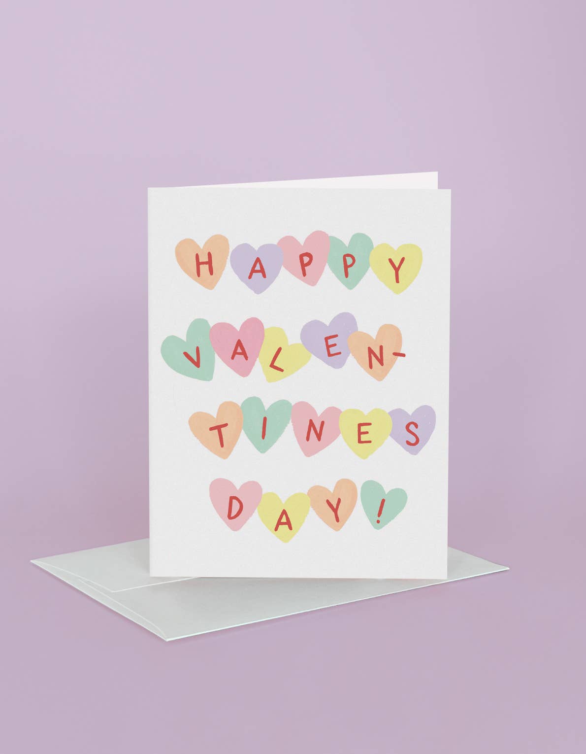 Idlewild Co. Conversation Hearts Valendtine's Day Greeting Card