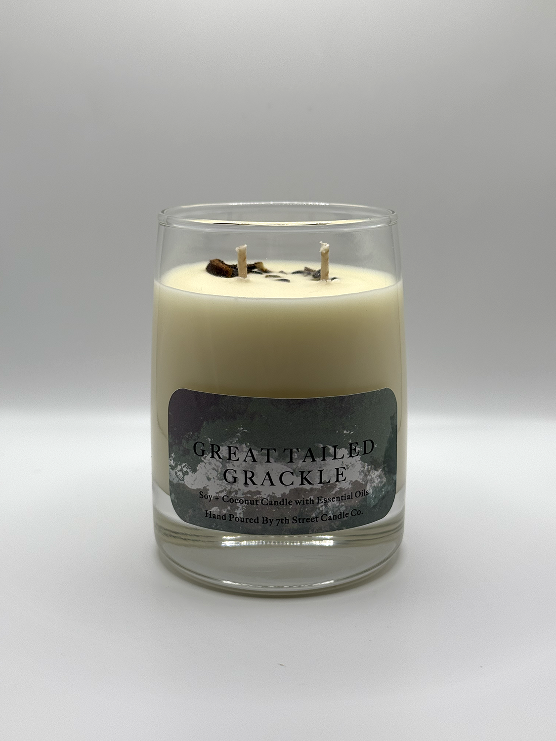 Great-Tailed Grackle Candle