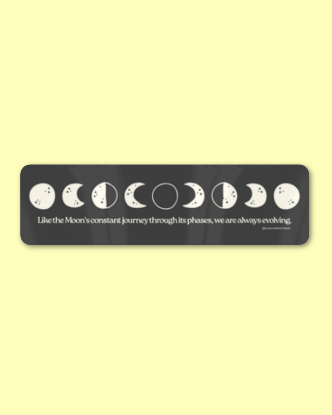 Moonrise Mindset Moon Phases Sticker