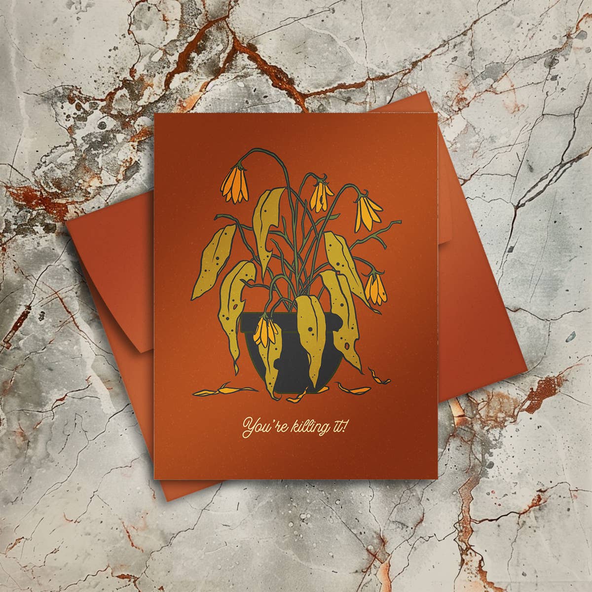 The Fabled Creative Co. You're killing it! Greeting Card
