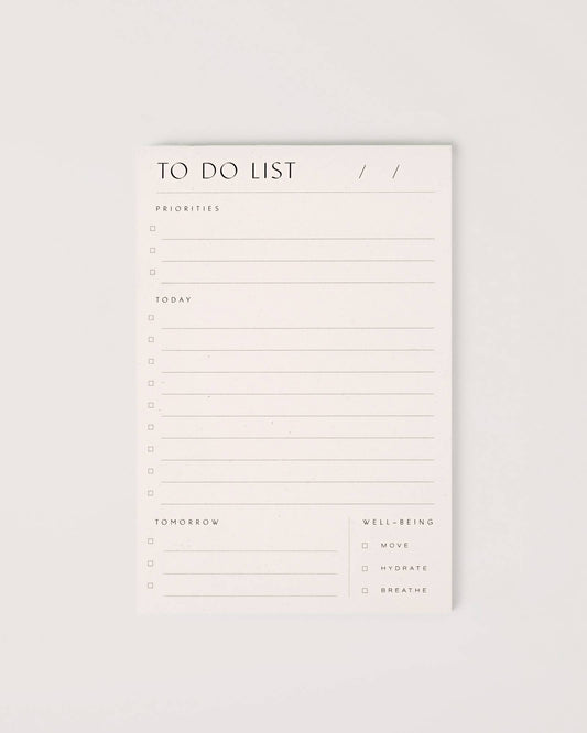 Wilde House Paper To Do List Pad