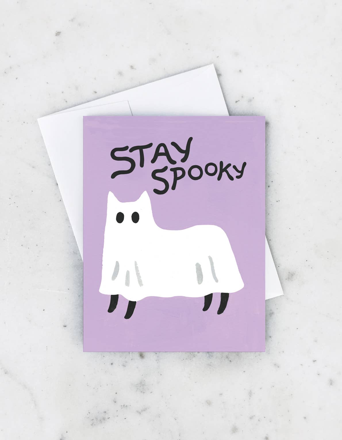 Idlewild Co. Ghost Cat Greeting Card