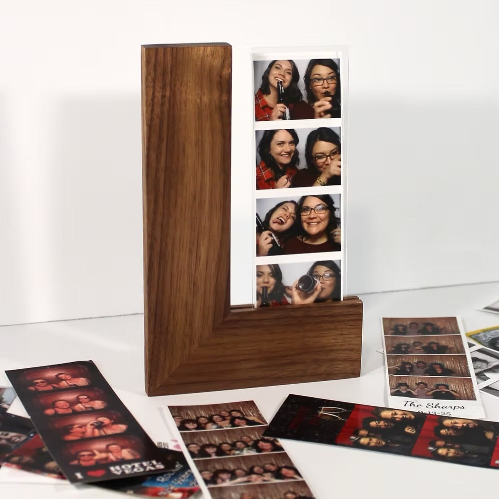 Honey Wood ATX Photo Strip Standing Frame