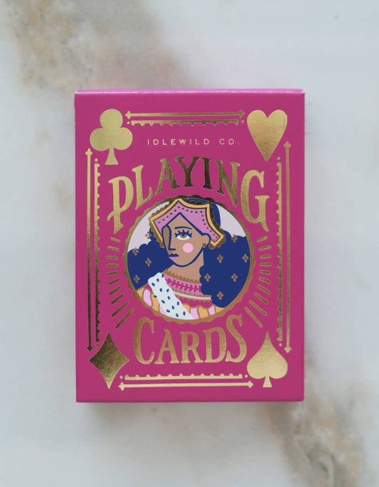 Idlewild Co. Neon Royals Playing Cards | Standard Deck