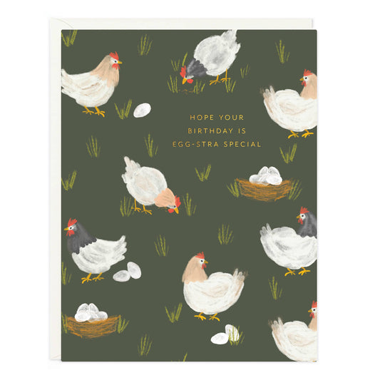 Ramona & Ruth Birthday Hens Card