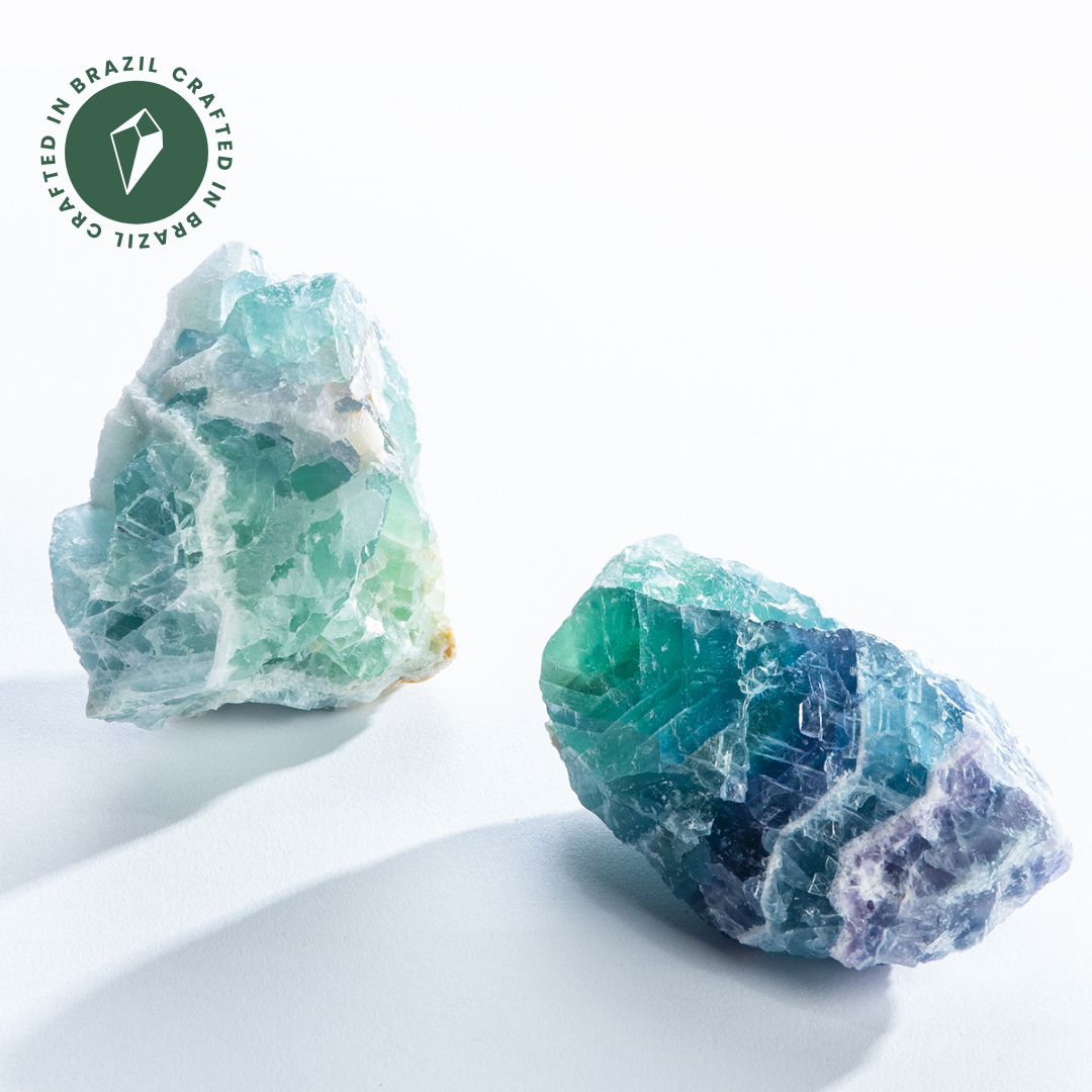 GeoCentral Fluorite Clusters (3" - 4")