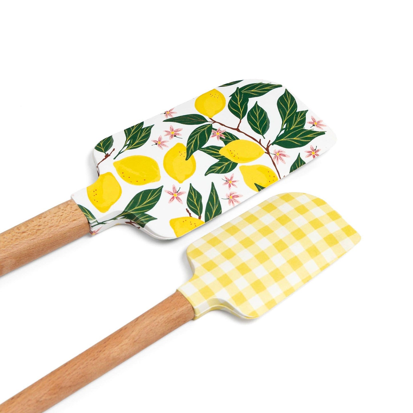 Paper Farm Press Lemon Grove Silicone Kitchen Spatulas Set