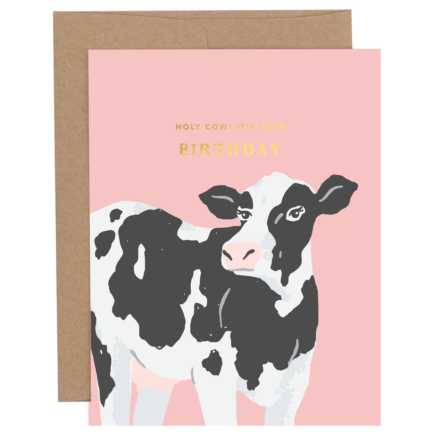 Paper Farm Press Holy Cow Birthday Card