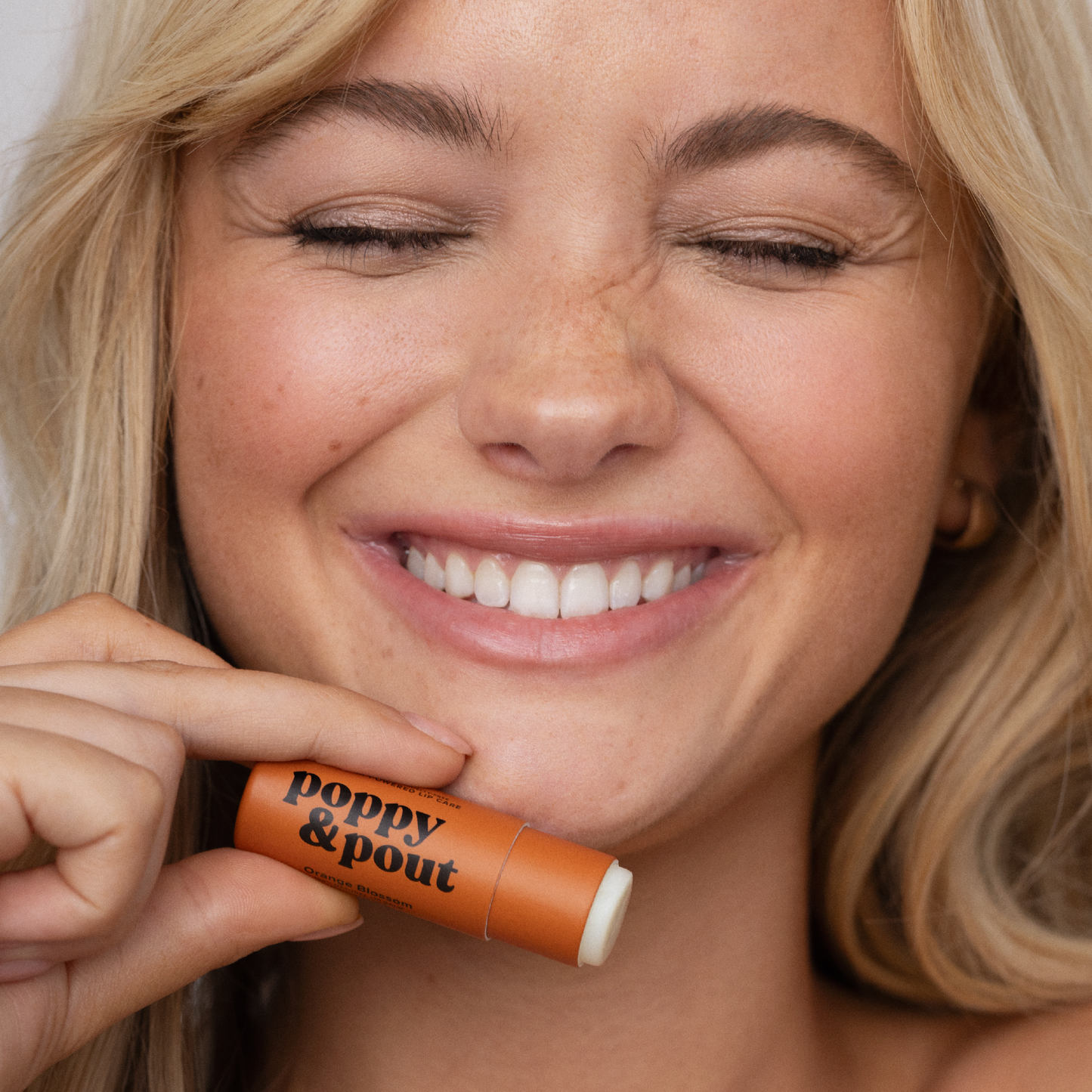 Poppy & Pout Lip Balm, Orange Blossom
