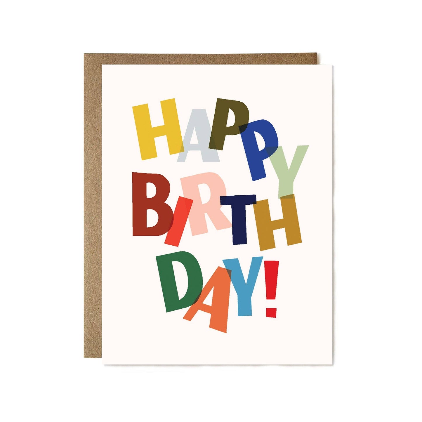 Ula Bloom Colorful Happy Birthday Card