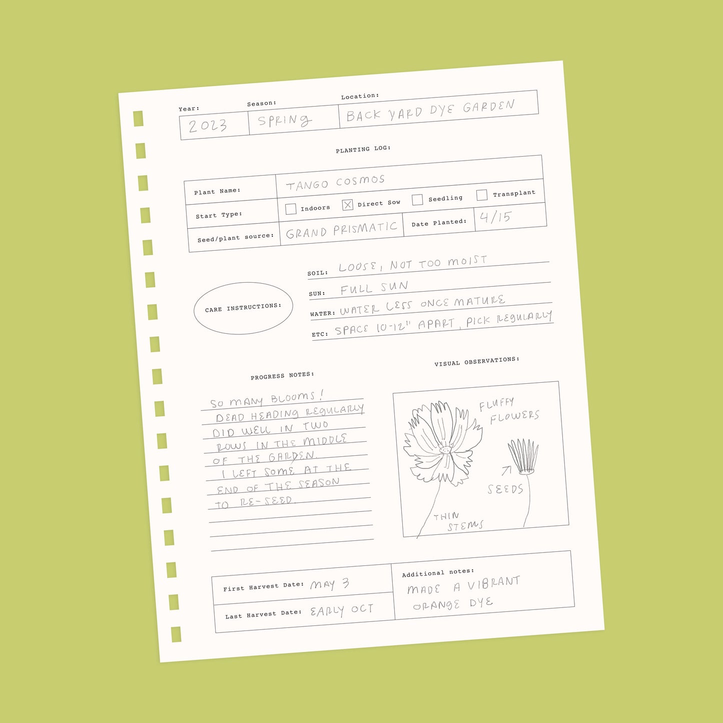 Worthwhile Paper Growth Conditions Garden Planner + Journal