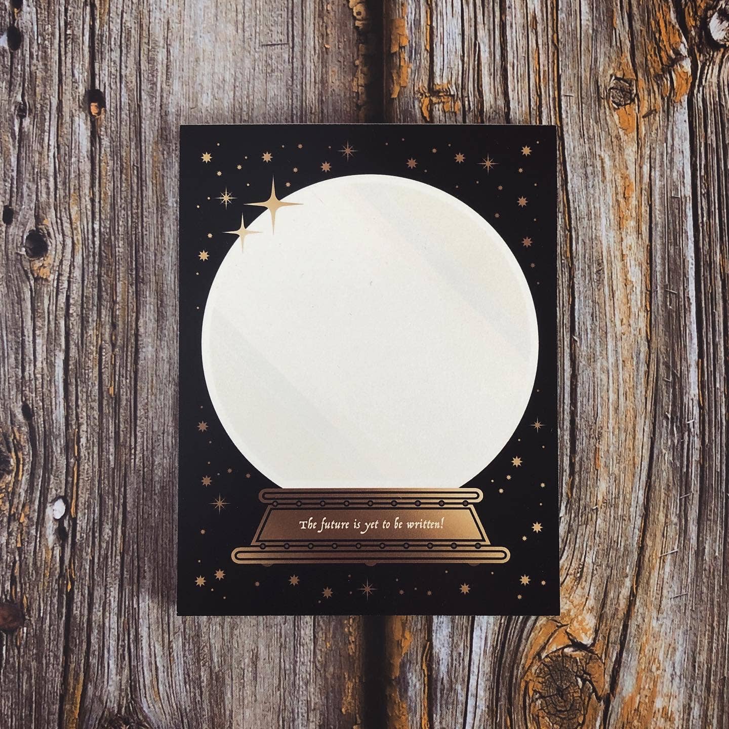 The Fabled Creative Co. Crystal Ball Notepad