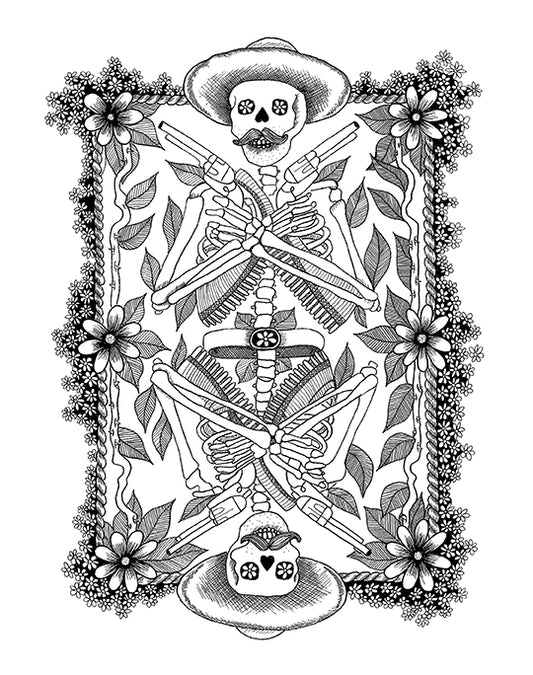 Laura Clay Art Bandito Print