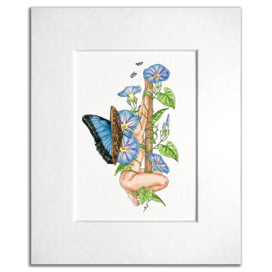 Maridad Studio Bound by Morning Glory Print