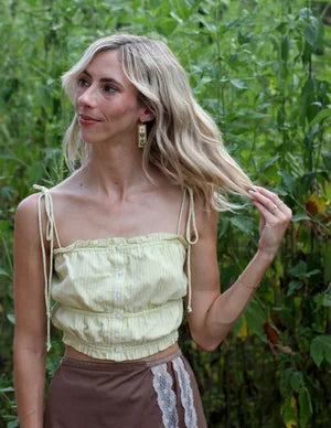 Ferro + Fawn Beaded Golden Hour Earrings
