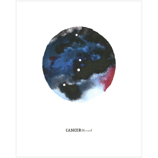 Little Green Press ATX Celestial Print: Cancer