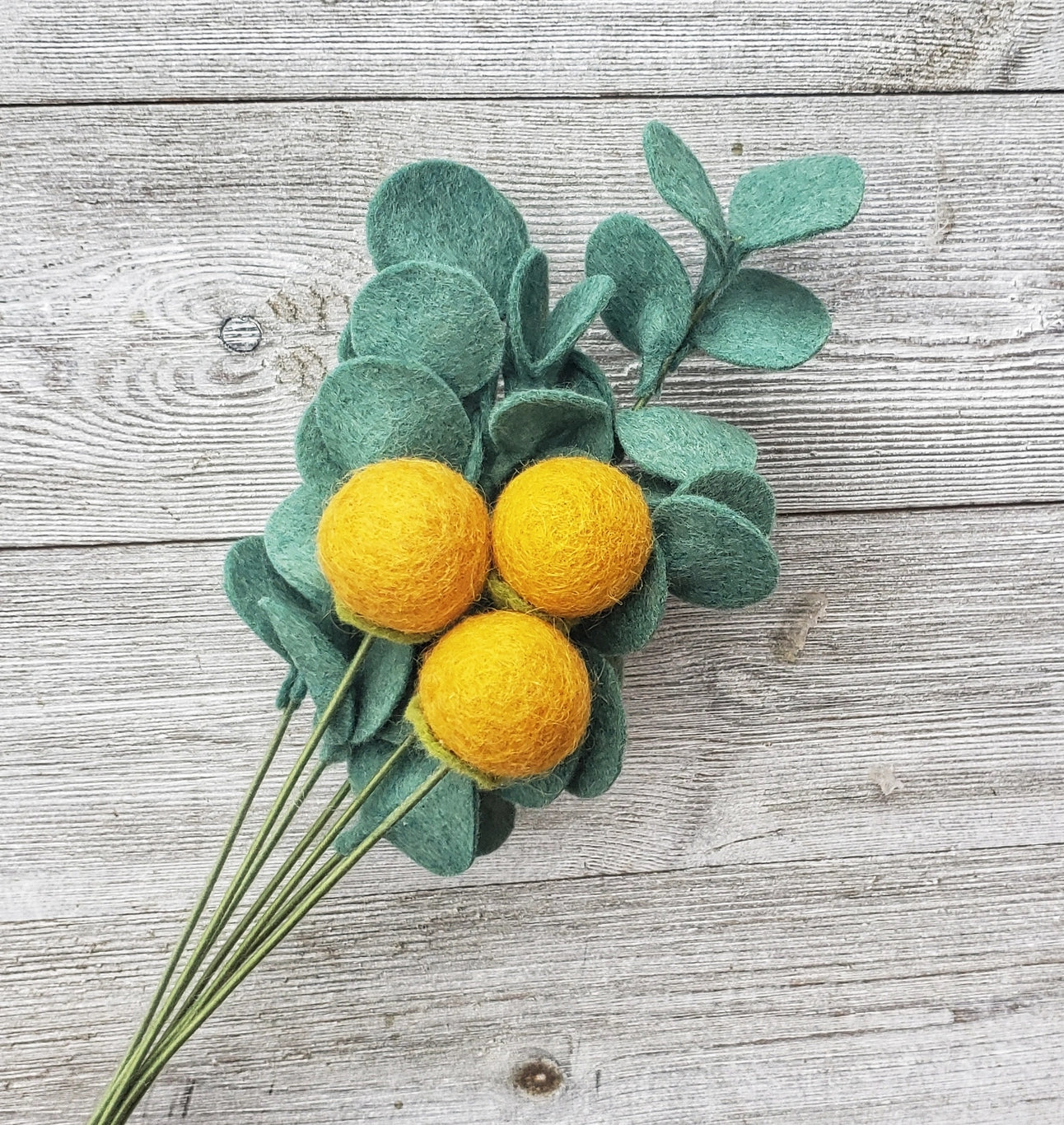 Madymae Felt Florals Felt Billy Ball