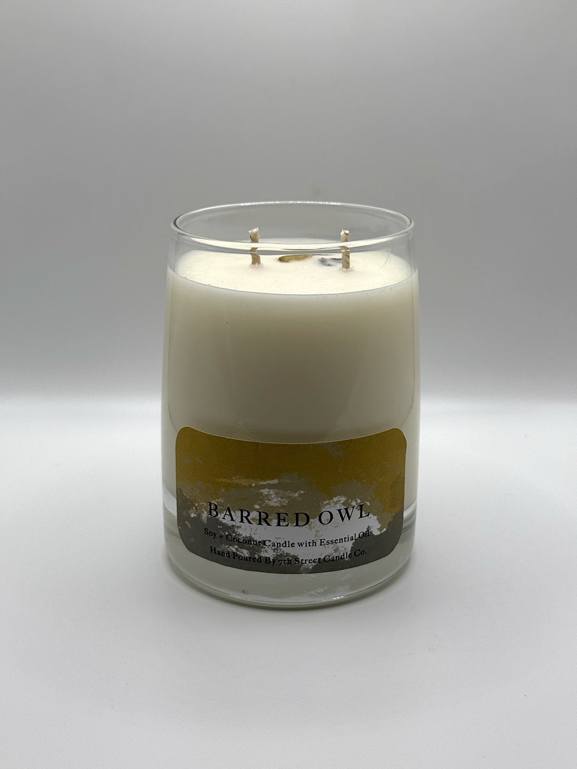 Barred Owl Candle