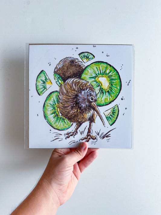 Where'd The Wild Things Go Kiwi Print