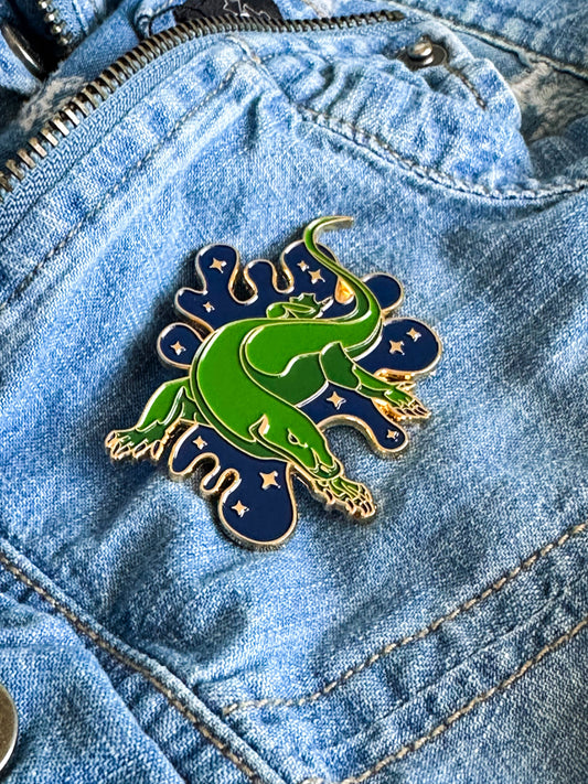 Where'd The Wild Things Go Year of the Dragon Pin