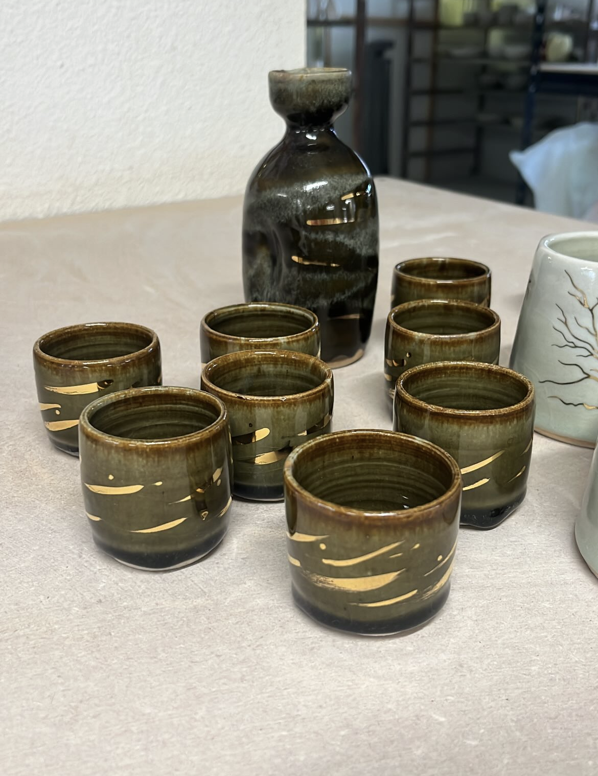 Brave Ceramics Sake Set