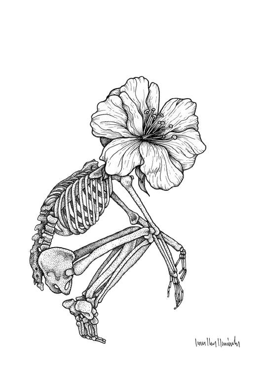 Laura Clay Art In Bloom II Print