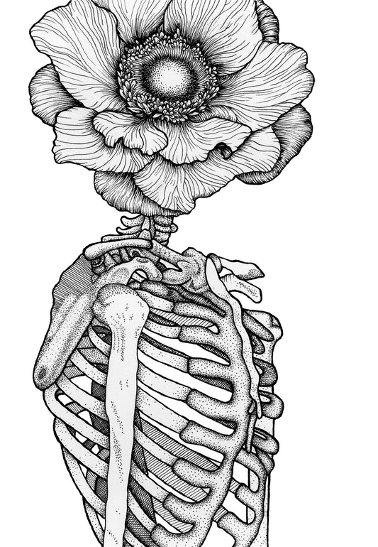 Laura Clay Art In Bloom III Print