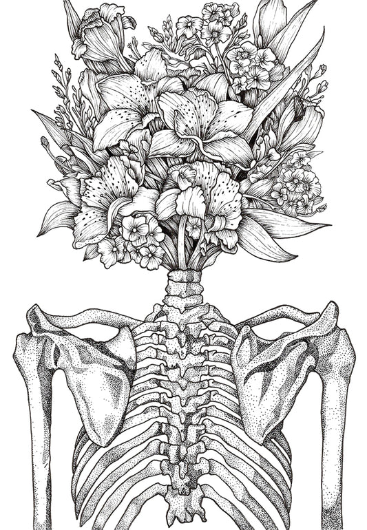 Laura Clay Art In Bloom IV Print