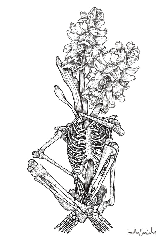 Laura Clay Art In Bloom IX Print