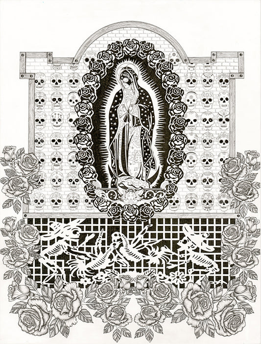 Laura Clay Art La Virgen Print