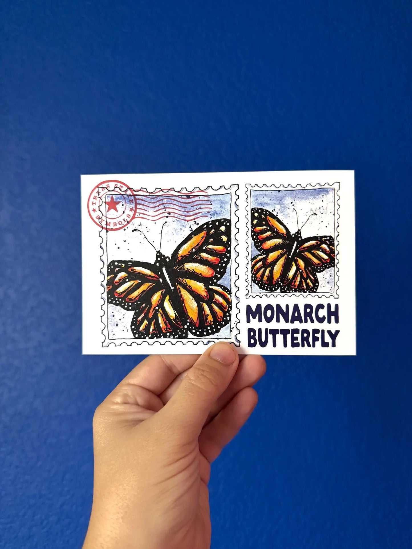 Where’d The Wild Things Go Monarch Butterfly Postcard