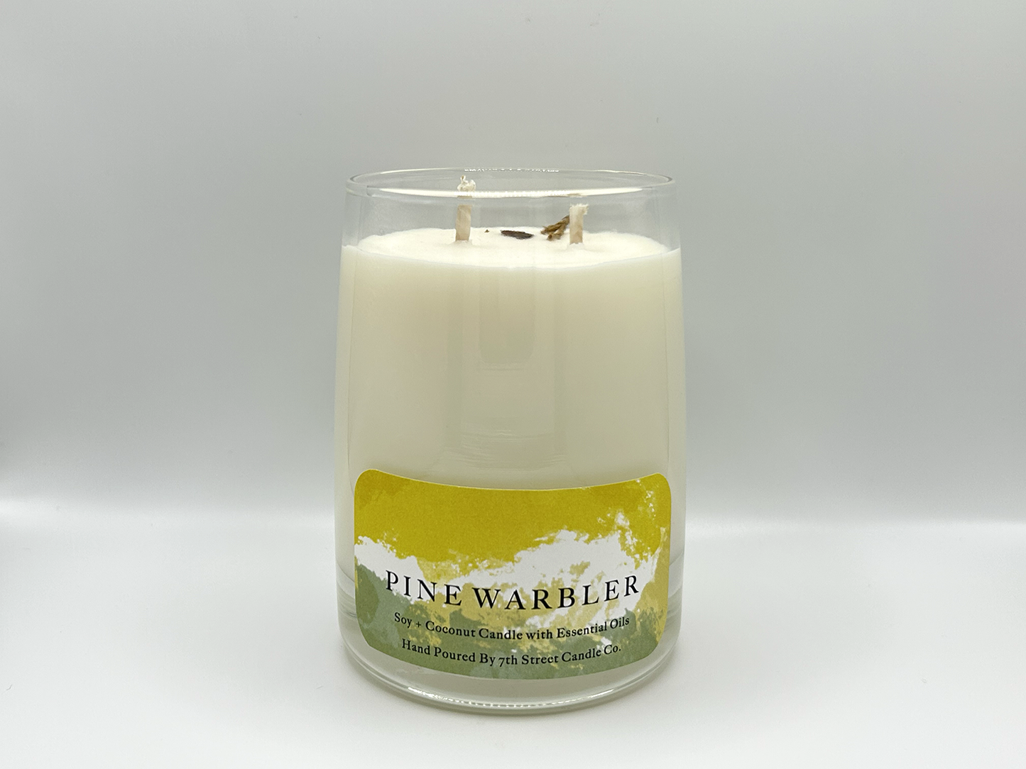 Pine Warbler Candle