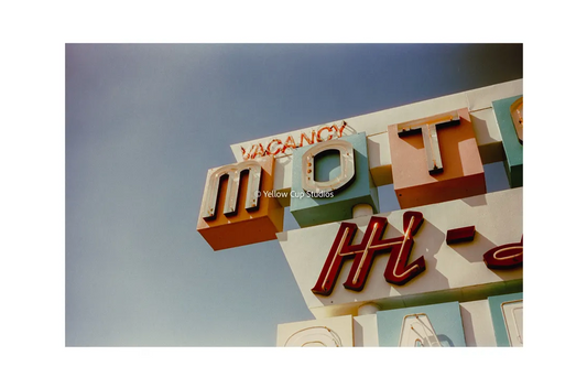 Yellow Cup Studios Motel Print